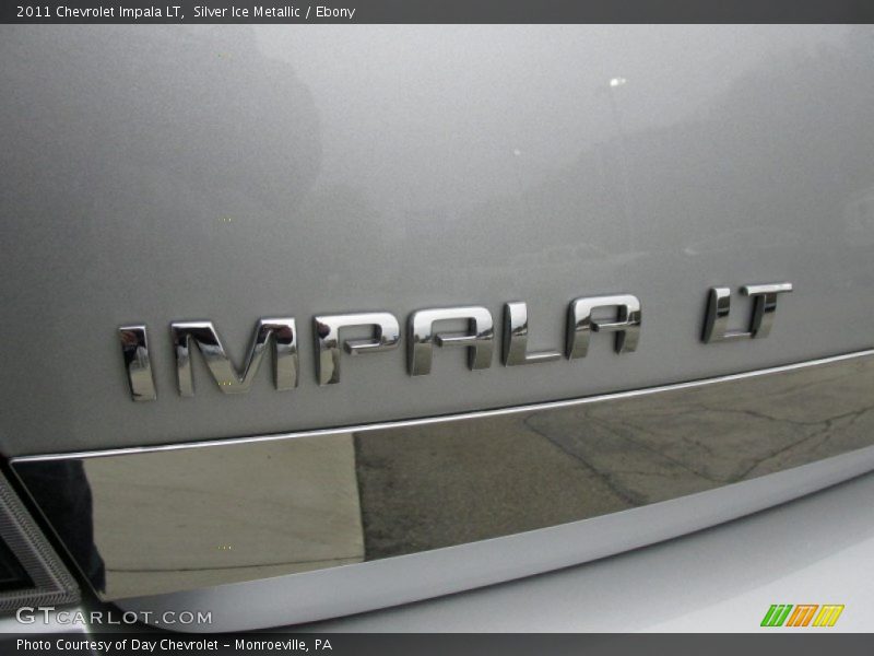 Silver Ice Metallic / Ebony 2011 Chevrolet Impala LT