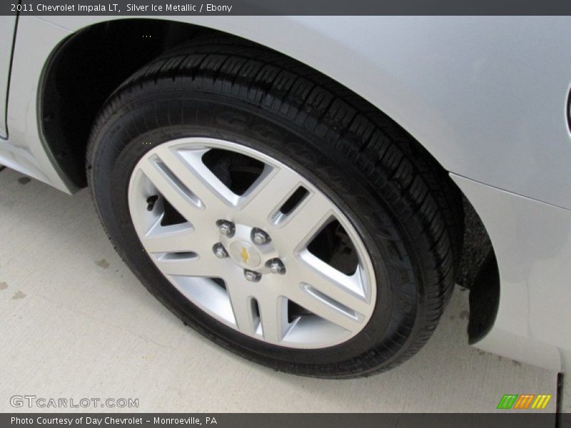 Silver Ice Metallic / Ebony 2011 Chevrolet Impala LT