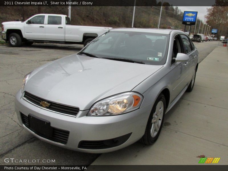 Silver Ice Metallic / Ebony 2011 Chevrolet Impala LT