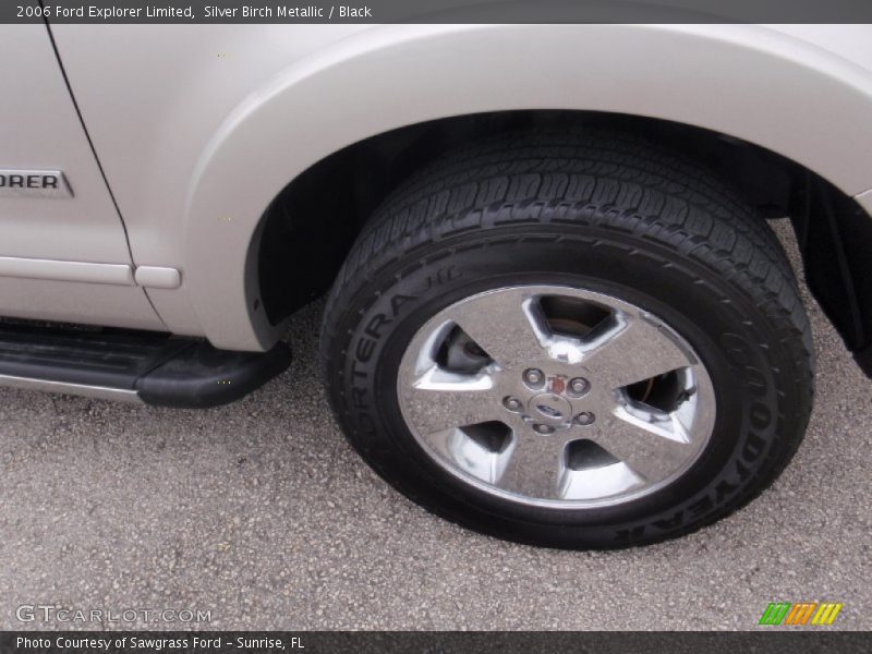 Silver Birch Metallic / Black 2006 Ford Explorer Limited