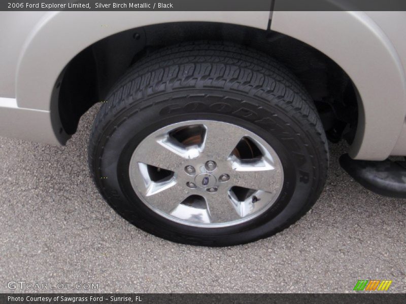 Silver Birch Metallic / Black 2006 Ford Explorer Limited