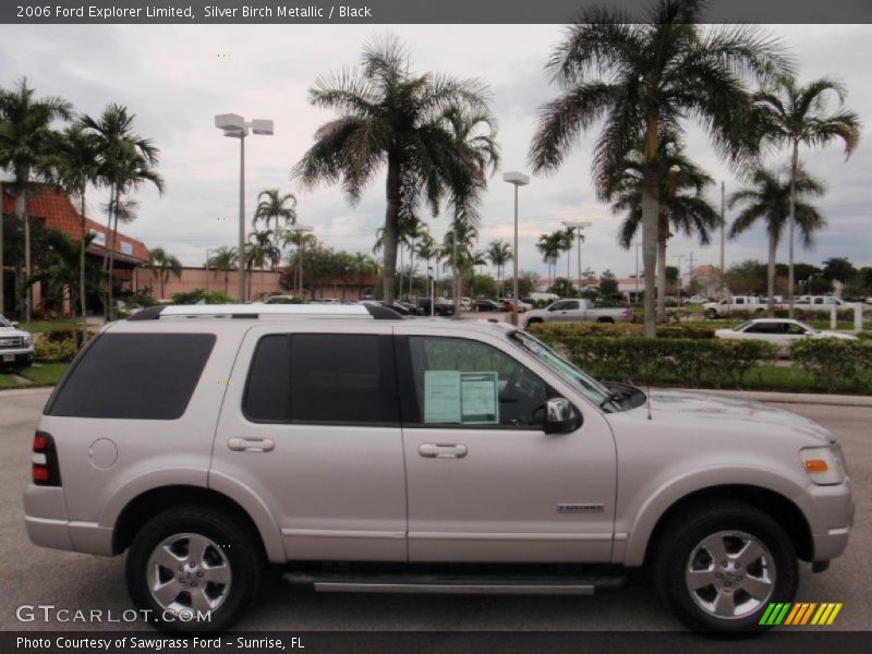 Silver Birch Metallic / Black 2006 Ford Explorer Limited