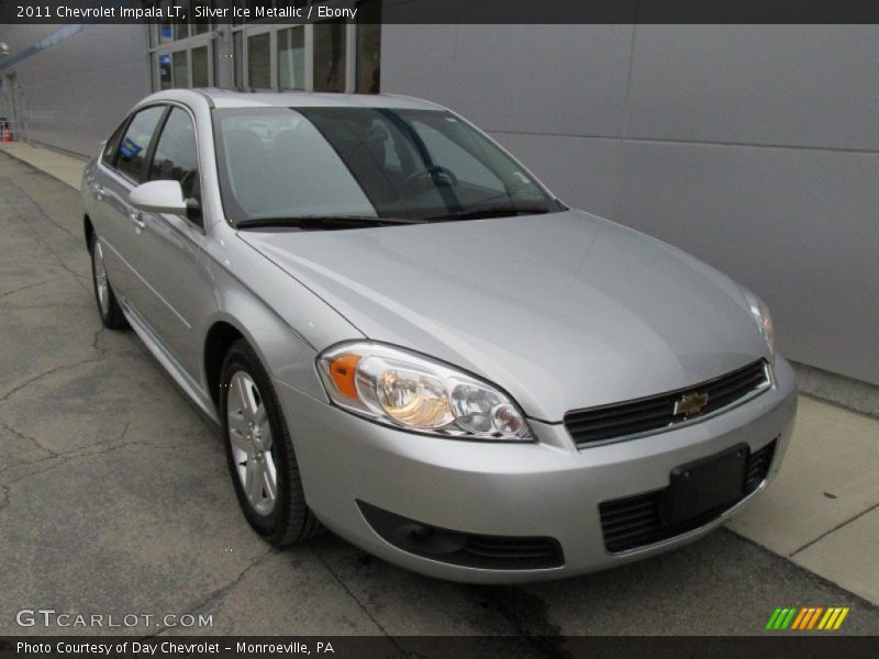 Silver Ice Metallic / Ebony 2011 Chevrolet Impala LT