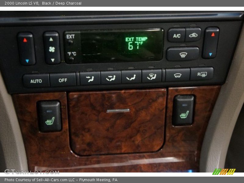 Black / Deep Charcoal 2000 Lincoln LS V8