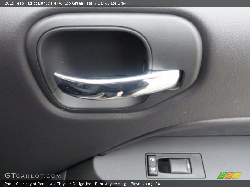 Eco Green Pearl / Dark Slate Gray 2015 Jeep Patriot Latitude 4x4