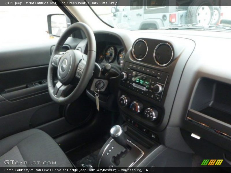 Eco Green Pearl / Dark Slate Gray 2015 Jeep Patriot Latitude 4x4