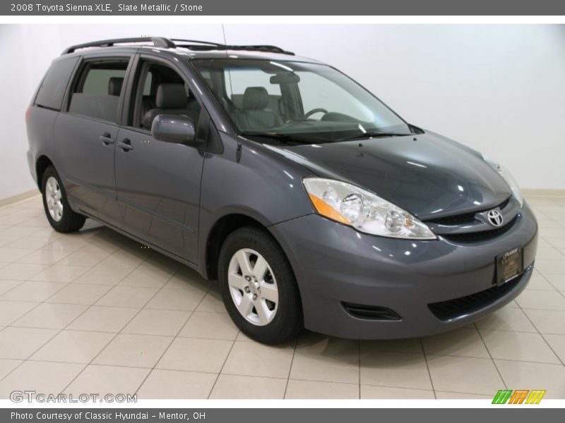 Slate Metallic / Stone 2008 Toyota Sienna XLE
