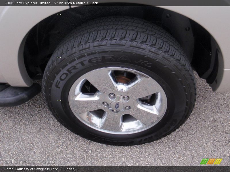 Silver Birch Metallic / Black 2006 Ford Explorer Limited