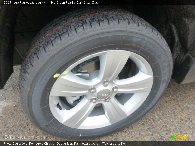 Eco Green Pearl / Dark Slate Gray 2015 Jeep Patriot Latitude 4x4