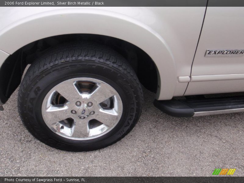Silver Birch Metallic / Black 2006 Ford Explorer Limited