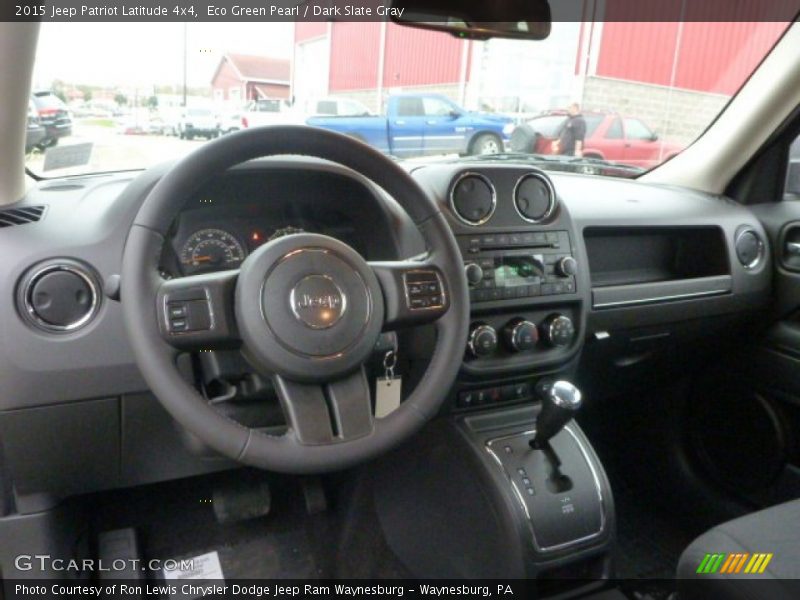 Eco Green Pearl / Dark Slate Gray 2015 Jeep Patriot Latitude 4x4