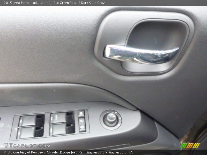 Eco Green Pearl / Dark Slate Gray 2015 Jeep Patriot Latitude 4x4
