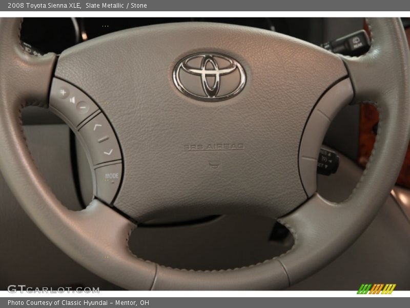 Slate Metallic / Stone 2008 Toyota Sienna XLE