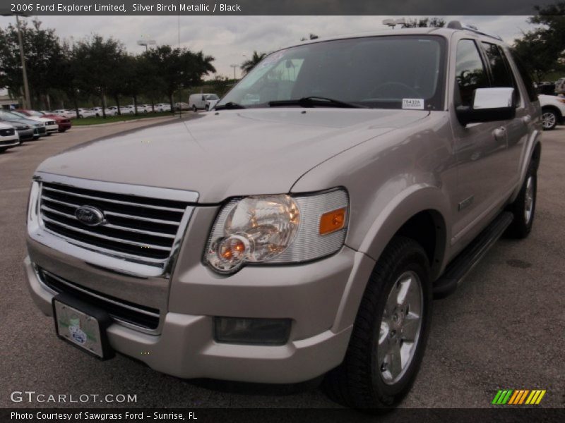 Silver Birch Metallic / Black 2006 Ford Explorer Limited