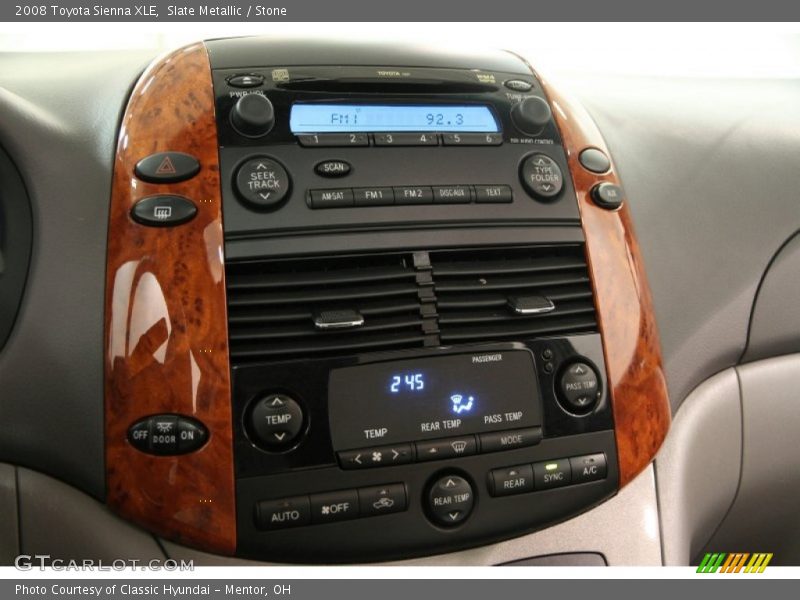 Slate Metallic / Stone 2008 Toyota Sienna XLE