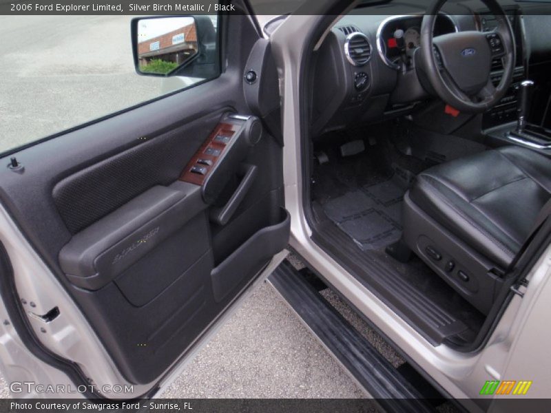 Silver Birch Metallic / Black 2006 Ford Explorer Limited