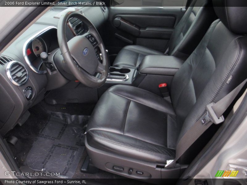 Silver Birch Metallic / Black 2006 Ford Explorer Limited