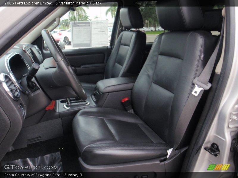 Silver Birch Metallic / Black 2006 Ford Explorer Limited