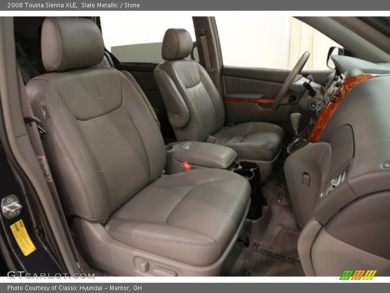 Slate Metallic / Stone 2008 Toyota Sienna XLE
