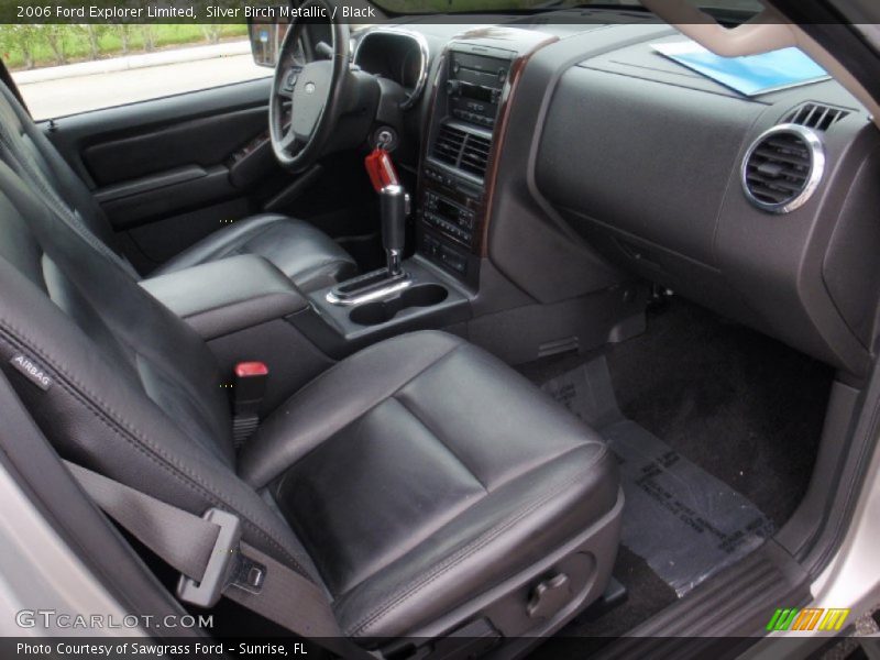 Silver Birch Metallic / Black 2006 Ford Explorer Limited