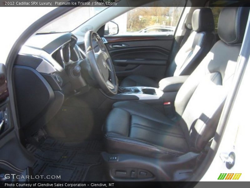 Platinum Ice Tricoat / Shale/Ebony 2012 Cadillac SRX Luxury