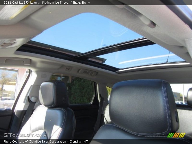 Platinum Ice Tricoat / Shale/Ebony 2012 Cadillac SRX Luxury