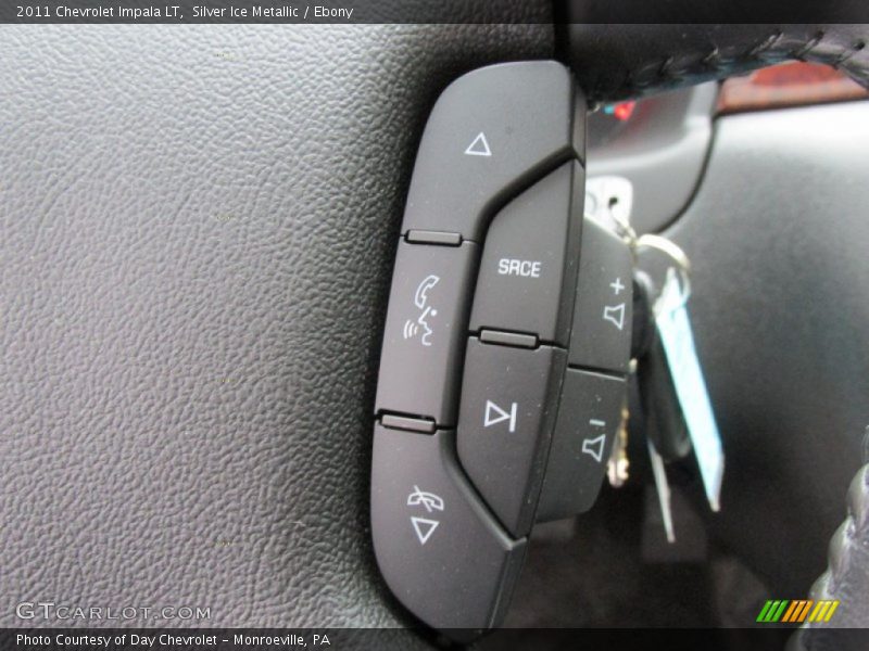 Silver Ice Metallic / Ebony 2011 Chevrolet Impala LT