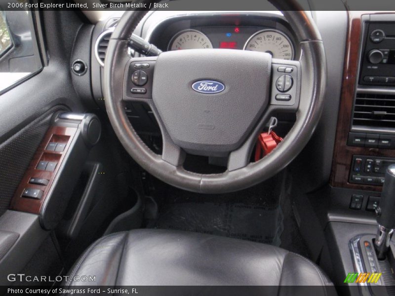 Silver Birch Metallic / Black 2006 Ford Explorer Limited