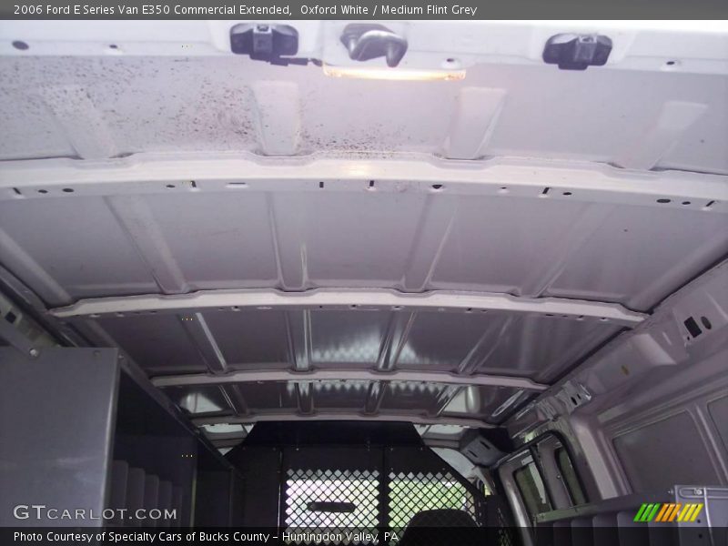Oxford White / Medium Flint Grey 2006 Ford E Series Van E350 Commercial Extended