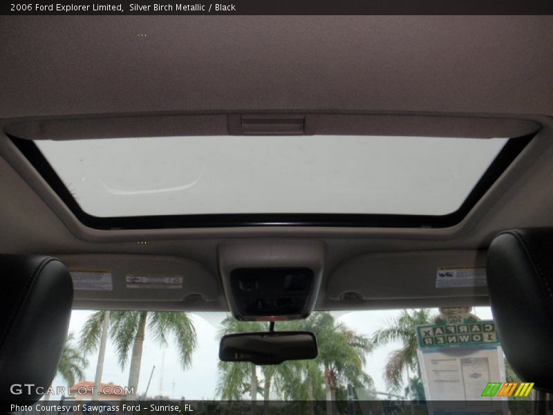 Silver Birch Metallic / Black 2006 Ford Explorer Limited