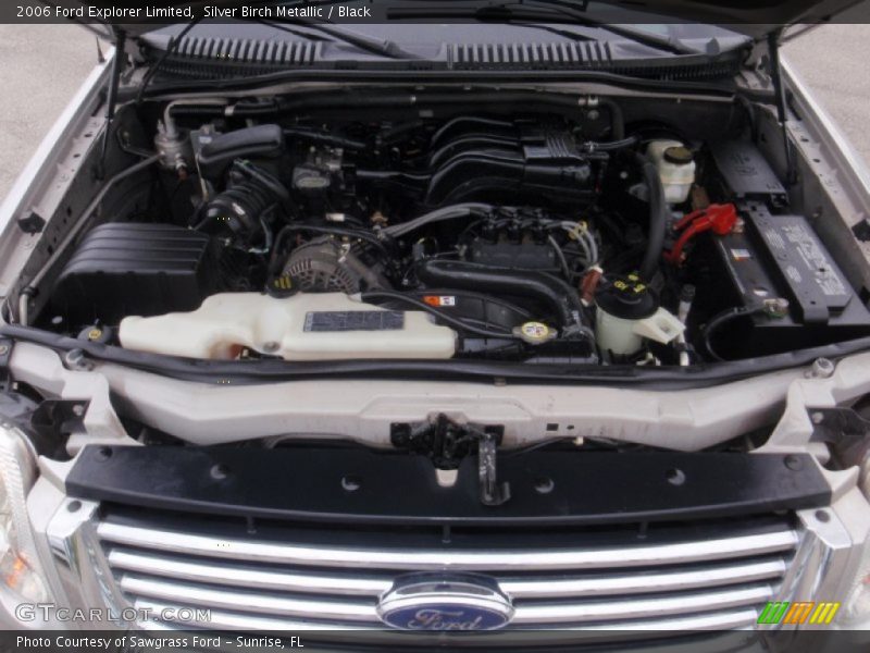 Silver Birch Metallic / Black 2006 Ford Explorer Limited