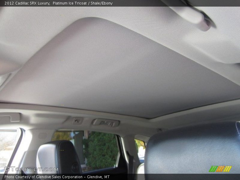 Platinum Ice Tricoat / Shale/Ebony 2012 Cadillac SRX Luxury