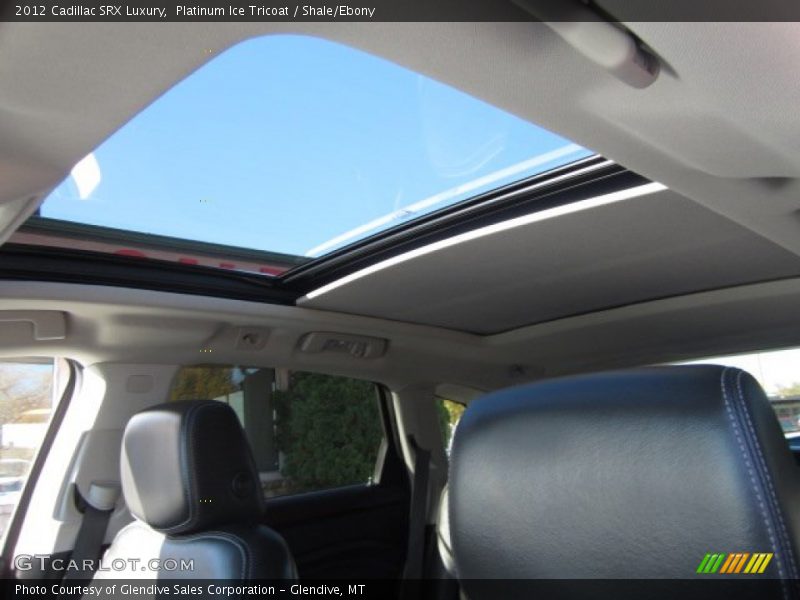 Platinum Ice Tricoat / Shale/Ebony 2012 Cadillac SRX Luxury