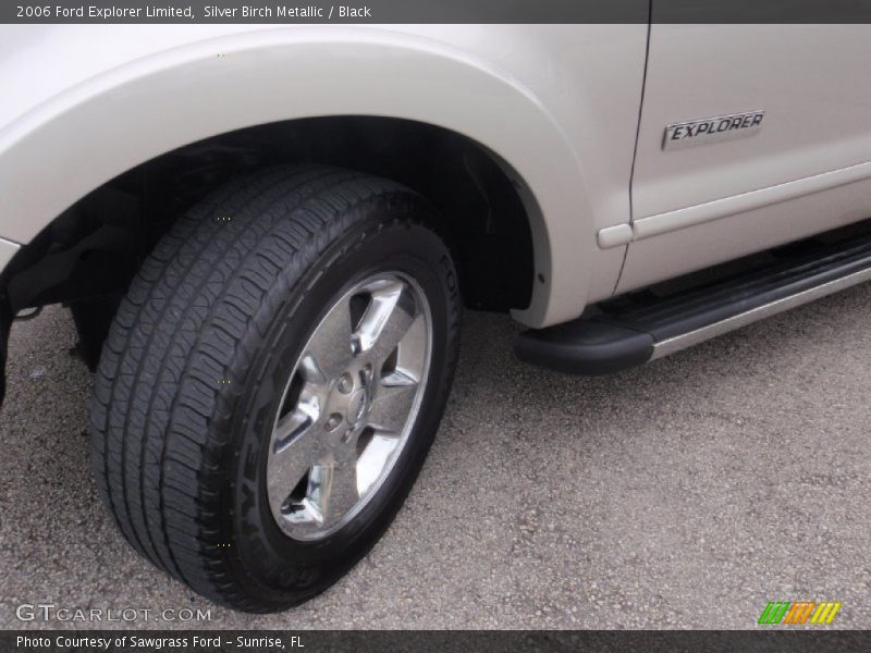 Silver Birch Metallic / Black 2006 Ford Explorer Limited