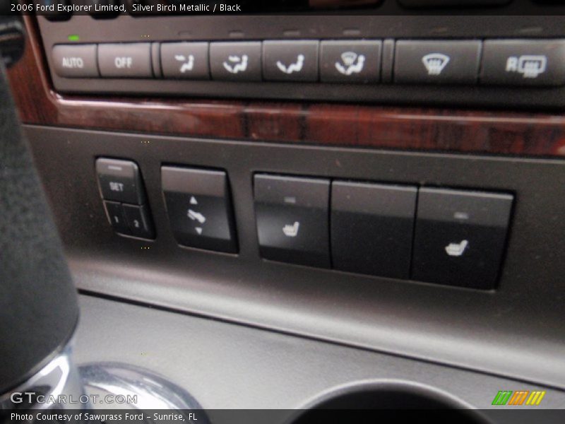 Silver Birch Metallic / Black 2006 Ford Explorer Limited