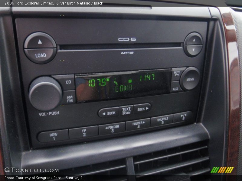 Silver Birch Metallic / Black 2006 Ford Explorer Limited