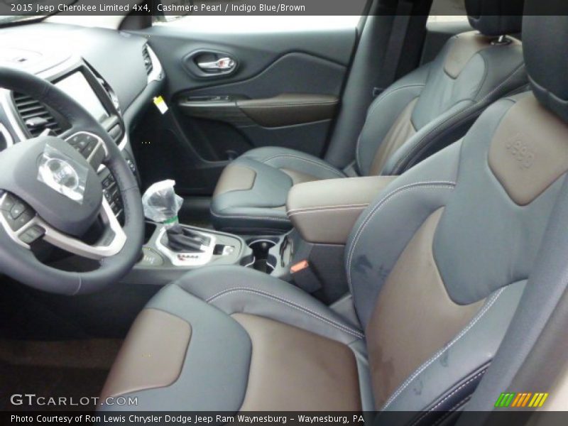 Front Seat of 2015 Cherokee Limited 4x4
