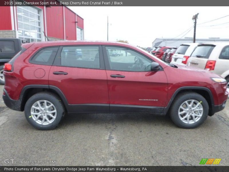 2015 Cherokee Sport 4x4 Deep Cherry Red Crystal Pearl