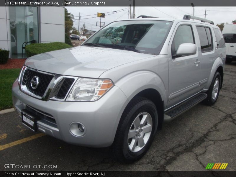 Silver Lightning / Graphite 2011 Nissan Pathfinder SV 4x4