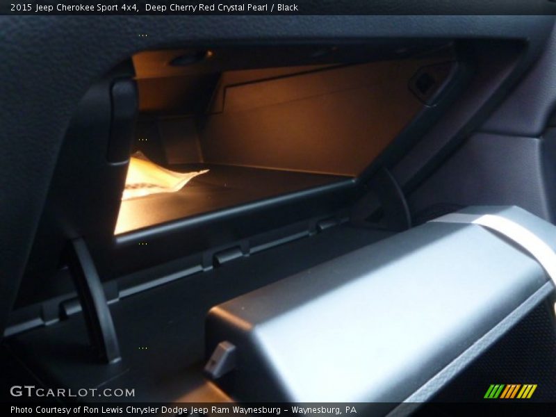 Deep Cherry Red Crystal Pearl / Black 2015 Jeep Cherokee Sport 4x4
