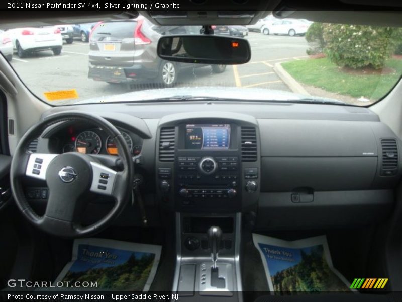 Silver Lightning / Graphite 2011 Nissan Pathfinder SV 4x4