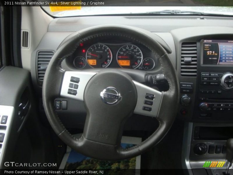 Silver Lightning / Graphite 2011 Nissan Pathfinder SV 4x4