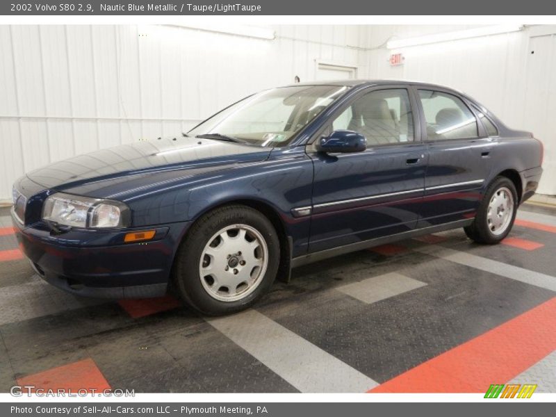 Nautic Blue Metallic / Taupe/LightTaupe 2002 Volvo S80 2.9