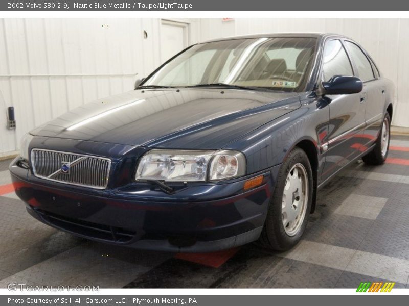 Nautic Blue Metallic / Taupe/LightTaupe 2002 Volvo S80 2.9