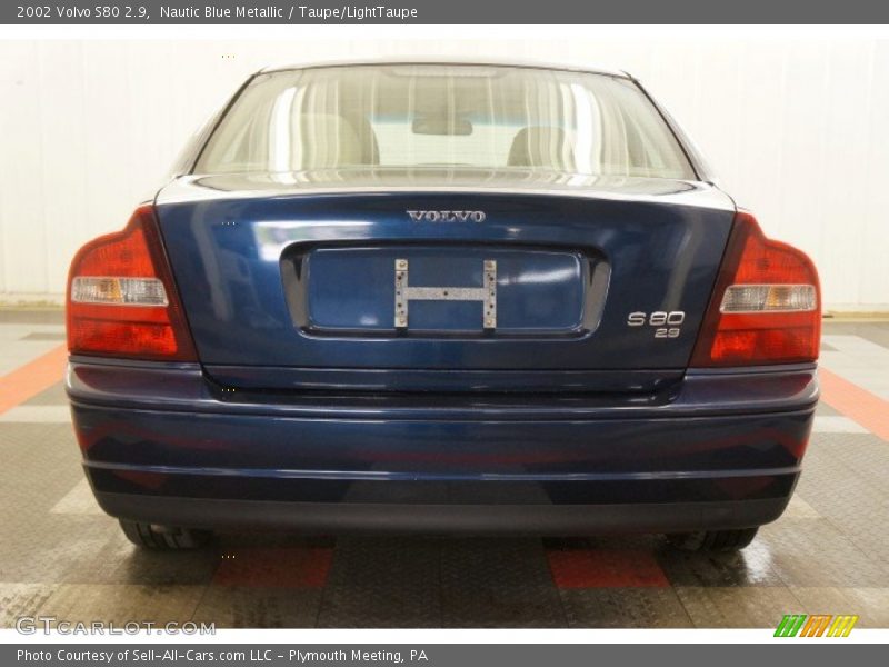 Nautic Blue Metallic / Taupe/LightTaupe 2002 Volvo S80 2.9