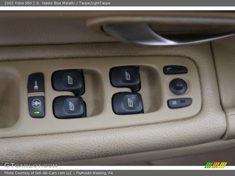 Nautic Blue Metallic / Taupe/LightTaupe 2002 Volvo S80 2.9