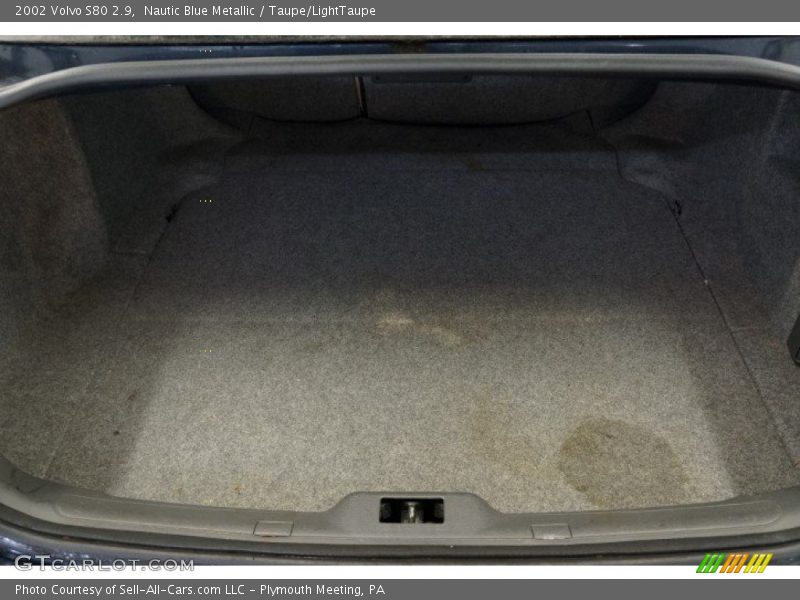 Nautic Blue Metallic / Taupe/LightTaupe 2002 Volvo S80 2.9