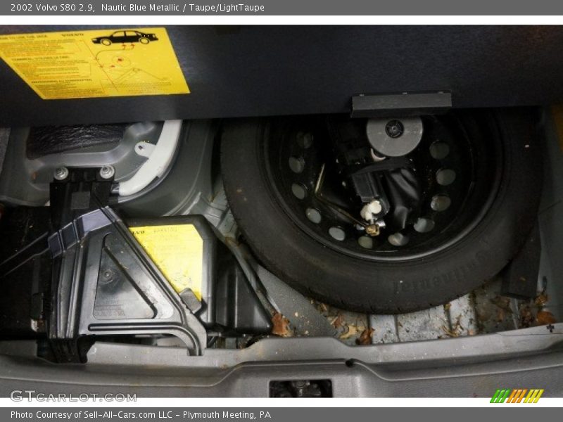 Nautic Blue Metallic / Taupe/LightTaupe 2002 Volvo S80 2.9