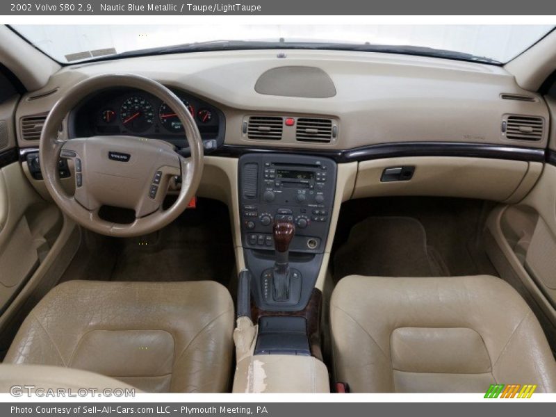 Nautic Blue Metallic / Taupe/LightTaupe 2002 Volvo S80 2.9