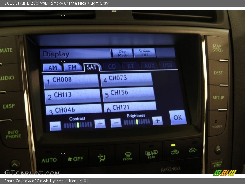 Smoky Granite Mica / Light Gray 2011 Lexus IS 250 AWD